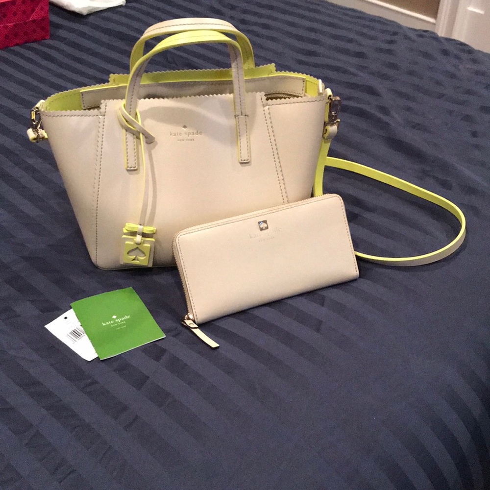 Kate Spade Loryn Crossbody Bag w/ Matching Wallet